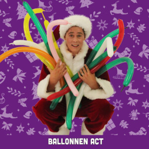 Ballonnen Act Kerst