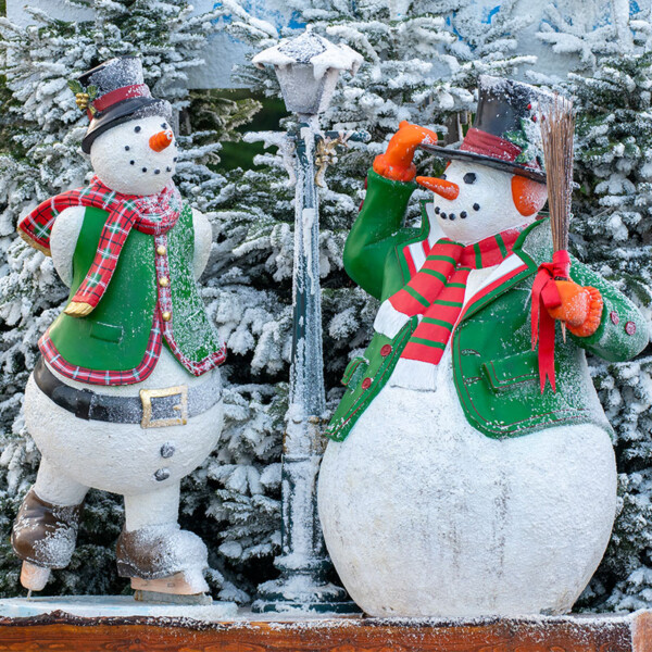 Winter Decoratie Sneeuwmannen
